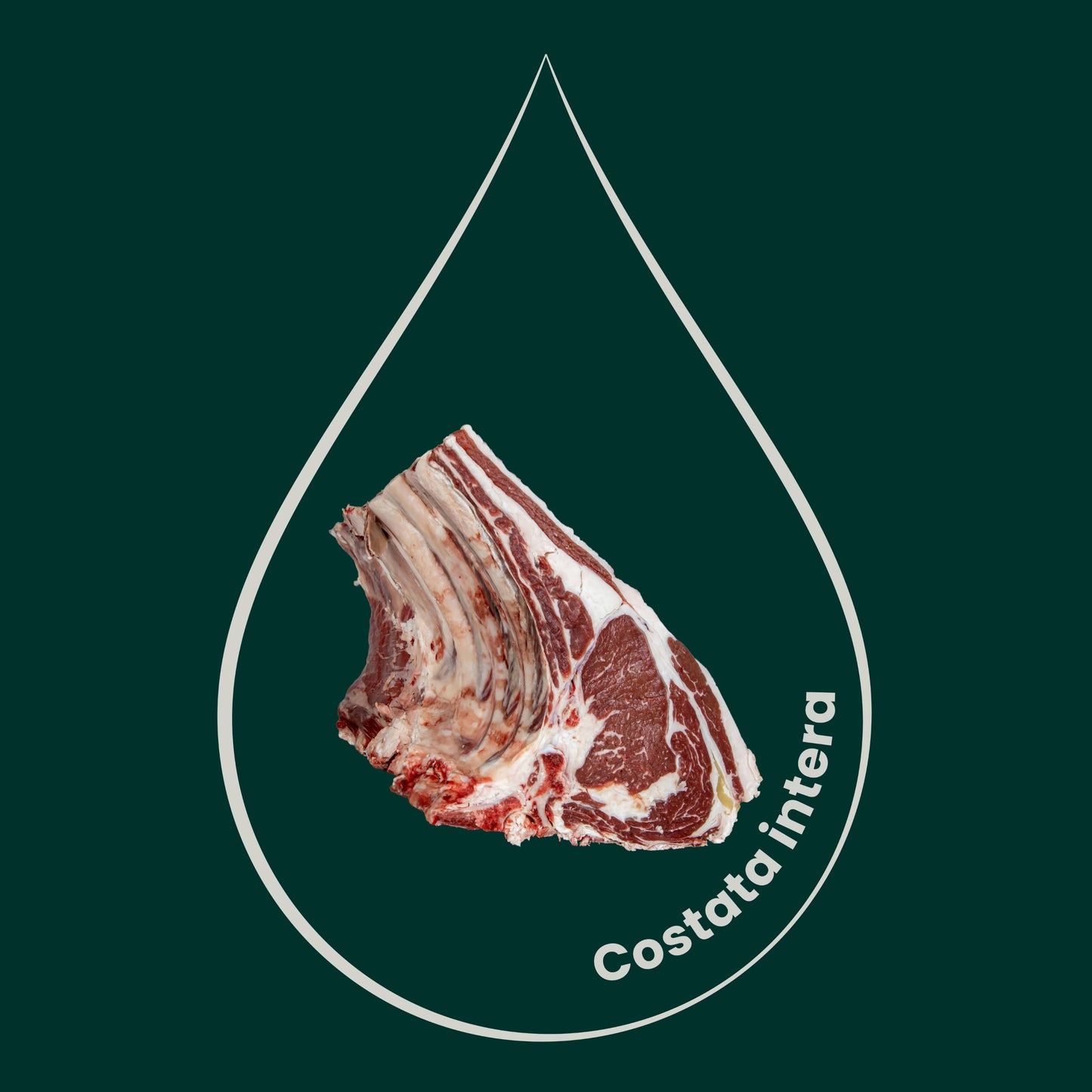Costata (per dry aging) di masseria, 10kg