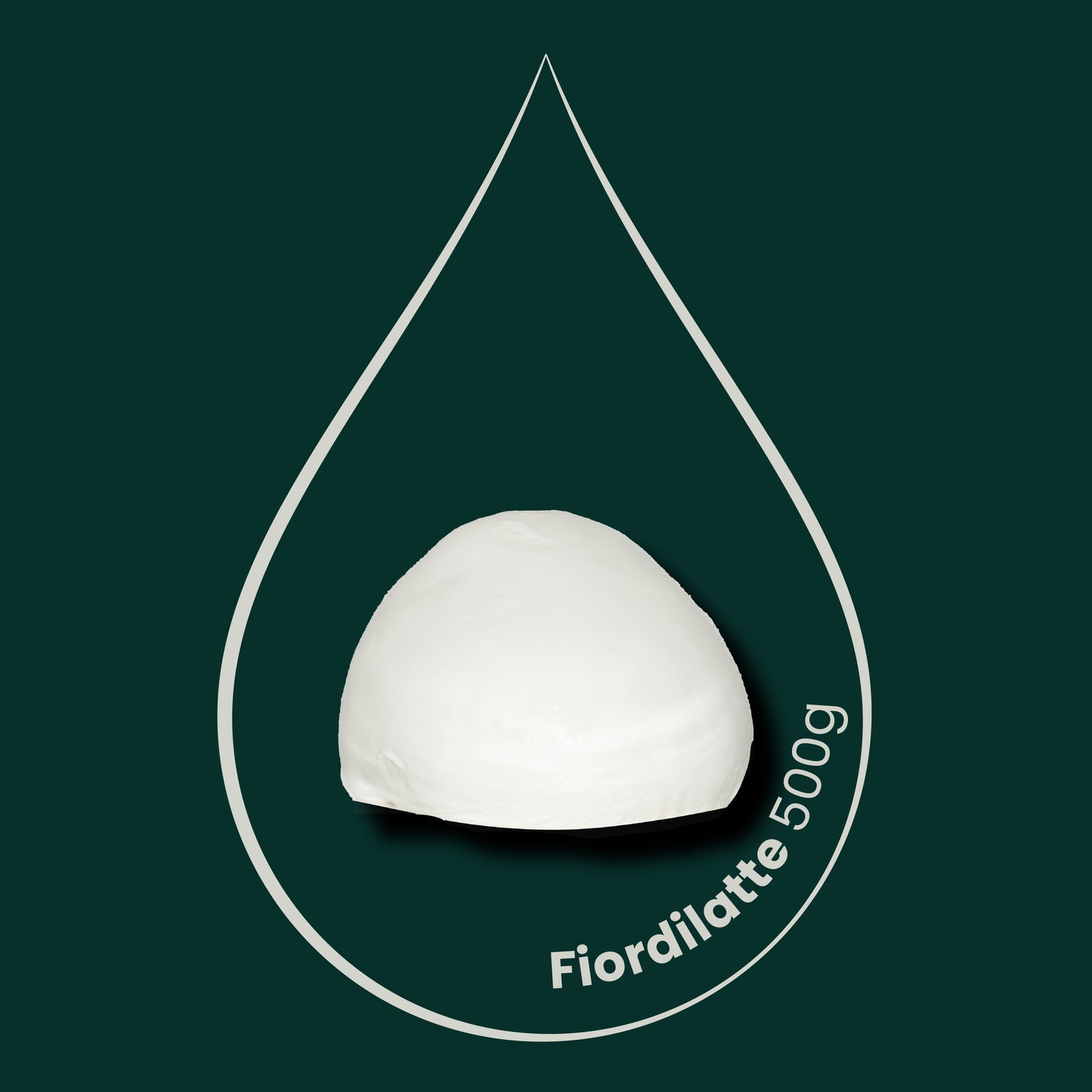 Fiordilatte con Siero Innesto, 2 pezzi da 0,500kg