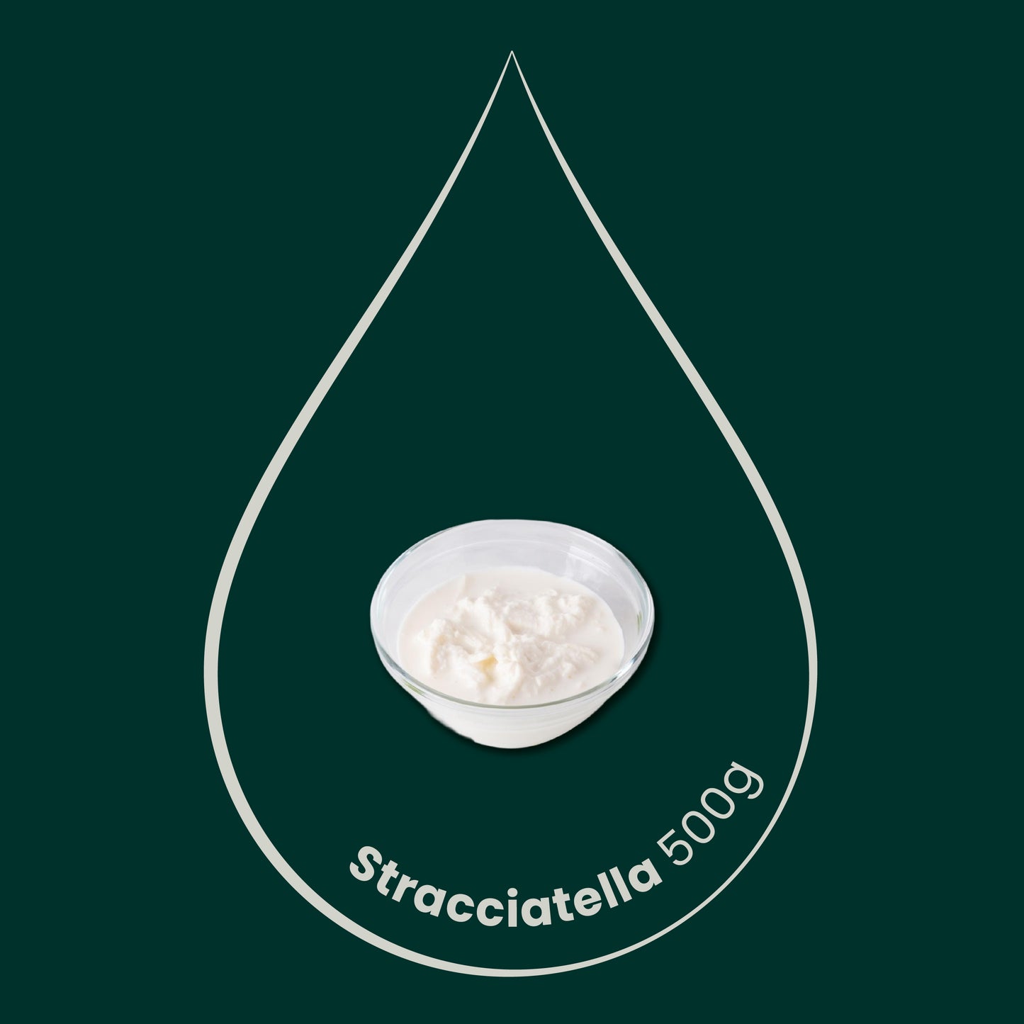Stracciatella, da 500gr