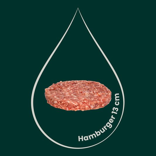 Hamburger (13cm diametro) di Masseria 4 PEZZI, 0,250kg