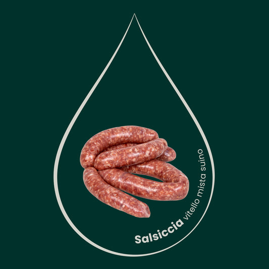 Salsiccia di Suino mista Bovino di Masseria, 1kg