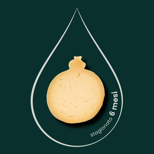 Caciocavallo Grande stagionato 6 mesi, 1,6kg diviso in 2 pezzi