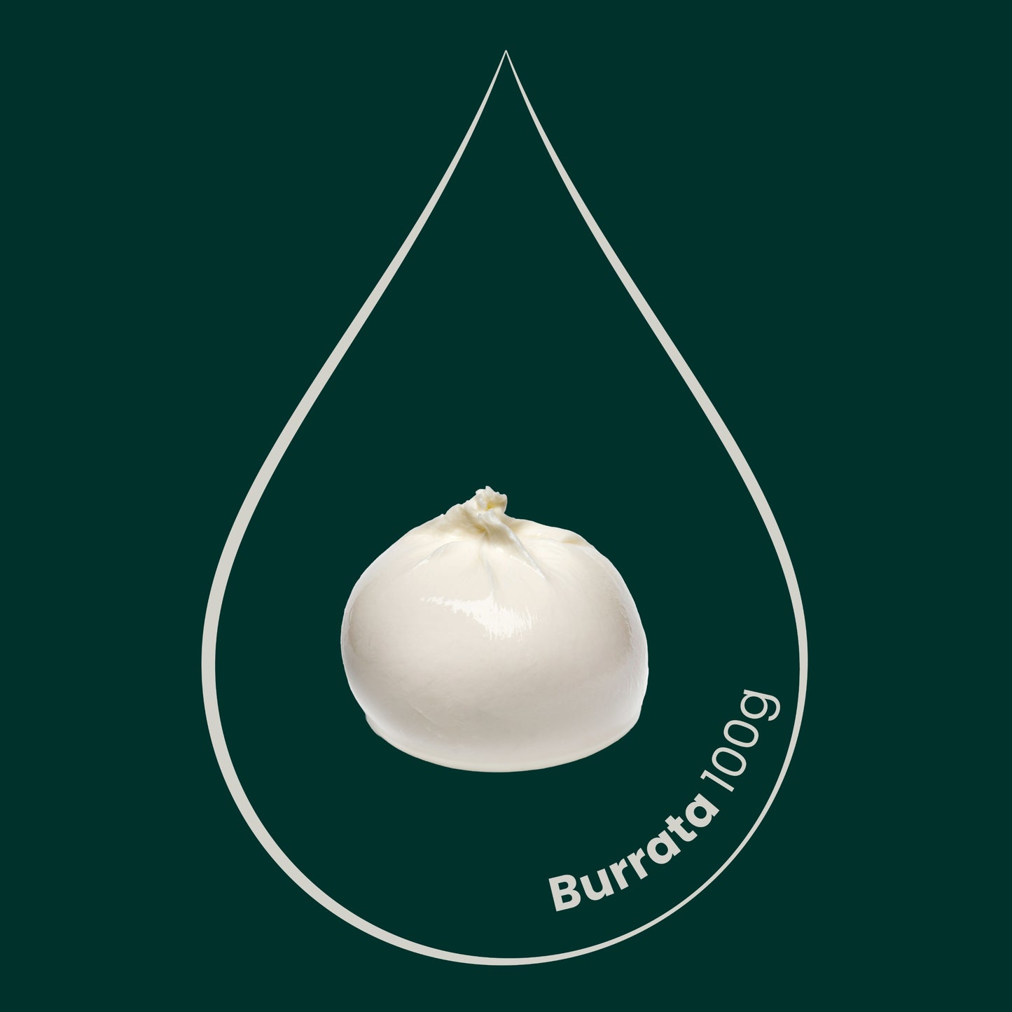 Burrata ,da 100 gr